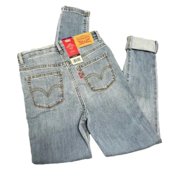 Levi's 720 High-Rise Super Skinny Jeans Girls Size 10 NWT - Picture 3 of 9